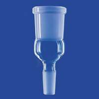 Raccord d'élargissement, rodé, en verre