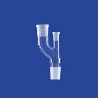 Raccord en verre DURAN® à 2 cols (forme y), LENZ®