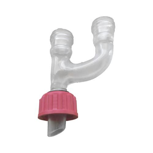 Raccord en verre DURAN® à 2 cols, rodaviss, DURAN®