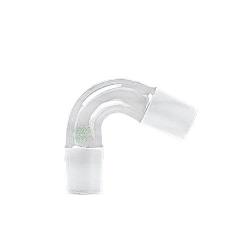 Raccord en verre DURAN® incurvé à 75°