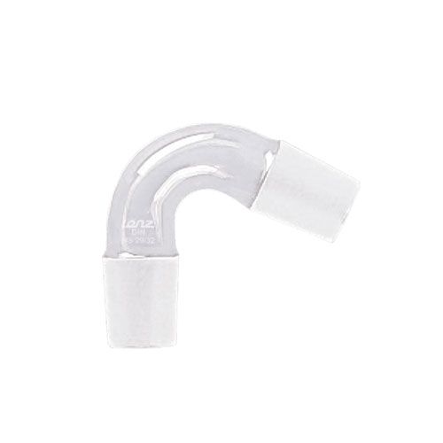 Raccord en verre DURAN®, incurvés à 75°
