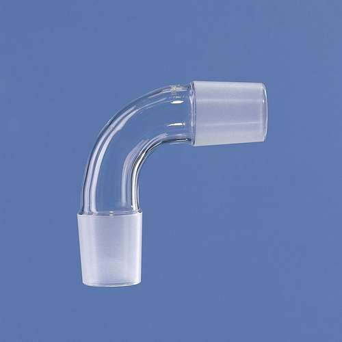 Raccord en verre incurvés à 90°