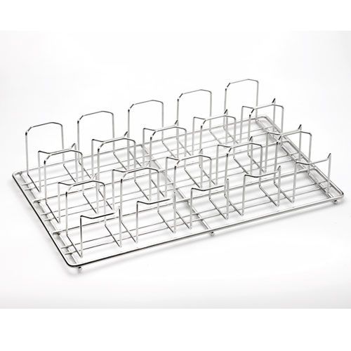 Rack acier inoxydable pour 90 boîtes de Petri (Ø 90mm), HETTICH®