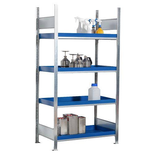 Rayonnage en aicer pour substances dangereuses, ASECOS®