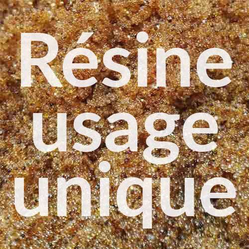 Résine à usage unique, recharge pour déminéralisateur
