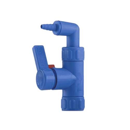 Robinet de puisage PP bleu