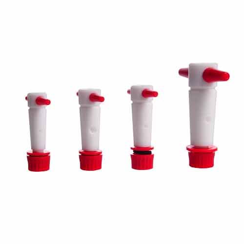 Robinet en Téflon (PTFE) DURAN® seul sans la partie verre