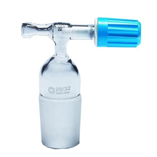Robinet rodage 29/32 pour flacon d'aspiration série 7960 et 7970 pyrex