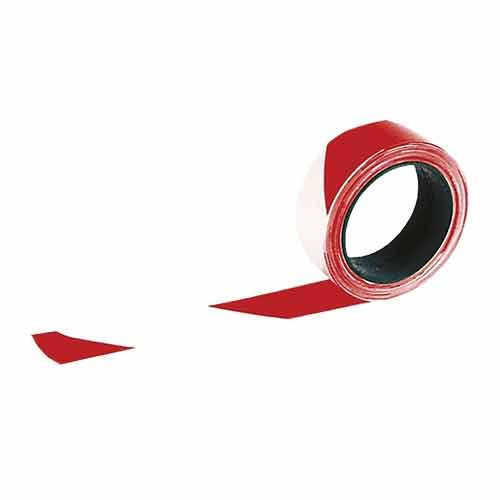 Ruban de chantier Rubaprix, rouge et blanc