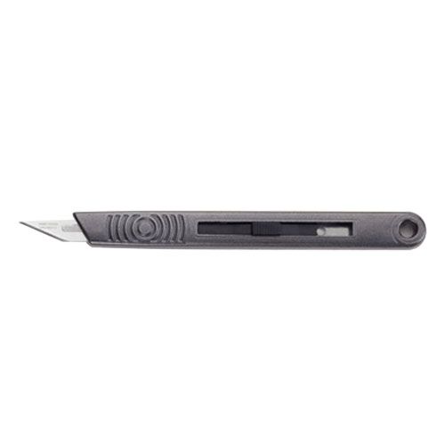Scalpel de sécurité rétractable en acier inoxydable, stérile, LAB-ONLINE®