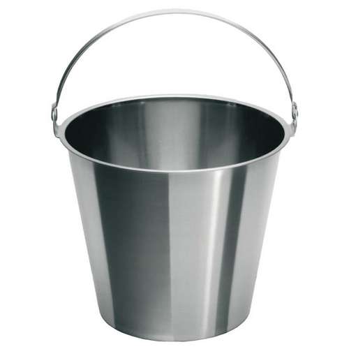 Seau en acier inoxydable