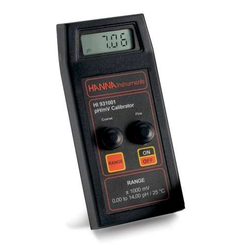 Simulateur de pH/mV portable, HANNA®