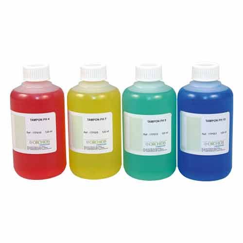 Solution tampon pH, AQUALABO®, flacon 1000 mL