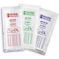 Solution tampon pH, HANNA®, en sachets, avec certificat d'analyse