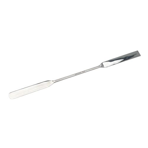 Spatule double en acier inox 18/10, droite, BOCHEM® - Materiel