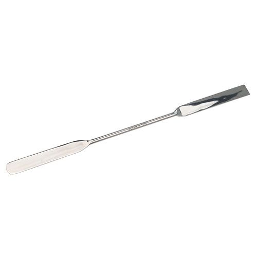Spatule double en nickel pur (99,5%), extremité pelle et extrémité plate, BOCHEM®