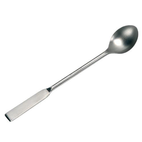 Spatule double plate avec cuillère en acier inoxydable AISI 304, SELECTA®