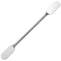 Spatule double plate avec cuillère en acier inoxydable AISI 304