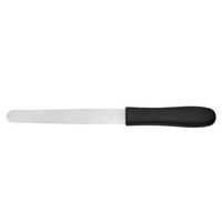 Spatule en acier inoxydable avec lame conique flexible, manche plastique
