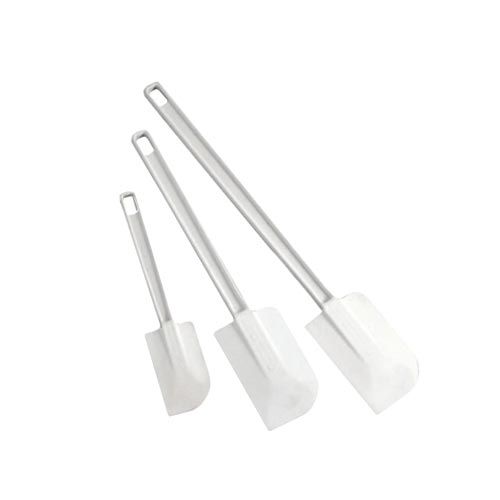 Spatules en plastique blanc à usage unique - Medibase