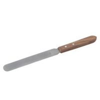 Spatule inox avec manche en bois, BOCHEM®