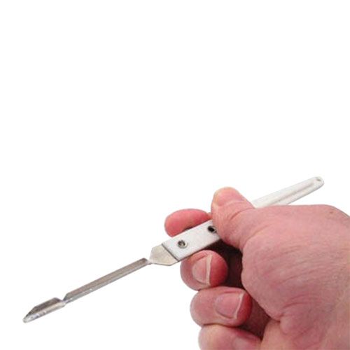 Spatule vibrante Quaverette en acier inoxydable