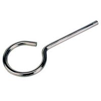 Support anneaux, en nickel chrome, sans noix