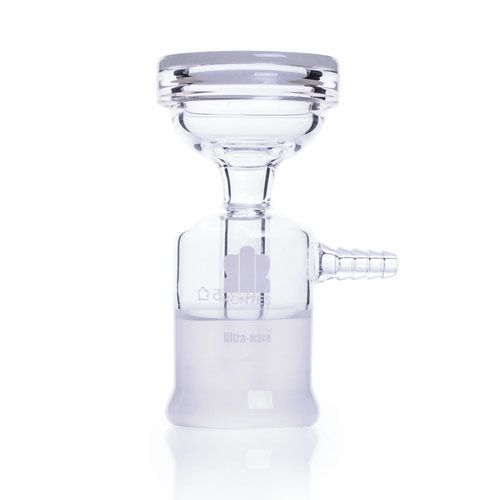 Support de filtration en verre Ø 47 mm, rodage 40/35, verre fritté, avec prise de vide, KIMBLE®