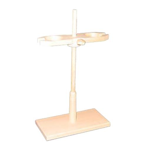 Support en bois pour 2 entonnoirs