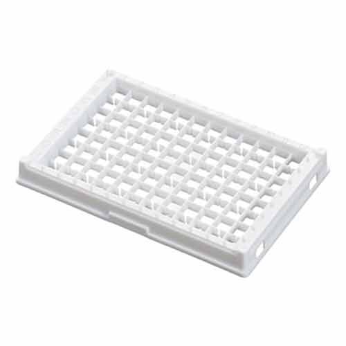 Support plastique blanc pour barrette