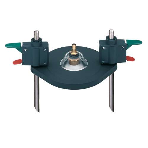 Système de fixation universel "Confort" pour tamisage humide, 100 à 203 mm, livré complet avec couve