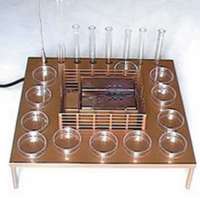 Table microbiologique pour TECHNIBEC, pour 10 boîtes de pétri