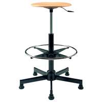 Tabouret à hauteur réglable, SIDPA®, avec repose pieds