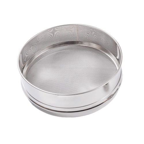 Tamis de laboratoire monture et toile inox Ø450mm, certificat ISO3310, LAB-ONLINE®