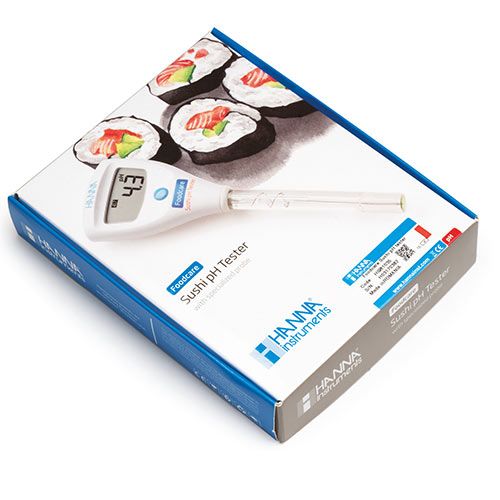 Testeur de pH avec électrode spéciale riz à sushi, HANNA®