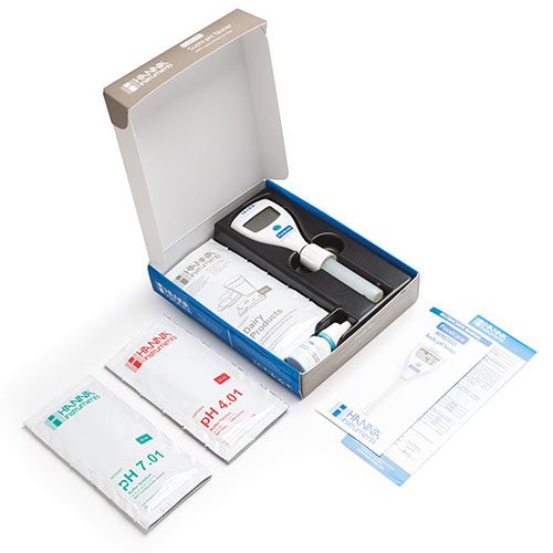 Testeur de pH avec électrode spéciale riz à sushi, HANNA® 3