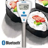 Testeur de pH bluetooth avec électrode spéciale riz à sushi HALO2, HANNA®