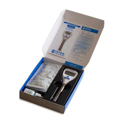 testeur pH hi981031 boite ouverte