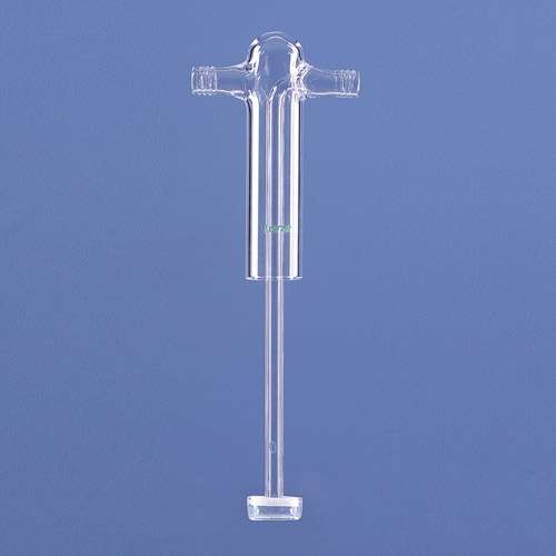 Tête de flacon laveur de gaz, en verre, rodaviss, avec disque fritté, LENZ®