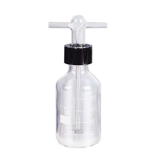 Tête sans fritté tige lisse pour flacon laveur (barboteur) en verre PYREX®