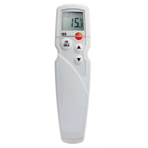 Thermomètre TESTO® 105, sonde alimentaire standard , Longueur