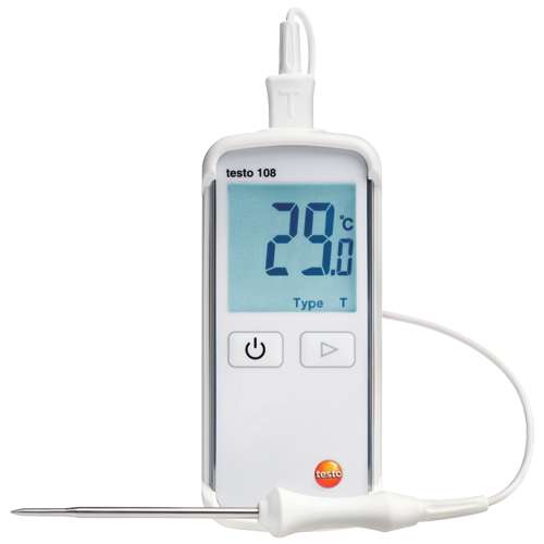 Thermomètre alimentaire 108, TESTO® - Materiel pour Laboratoire