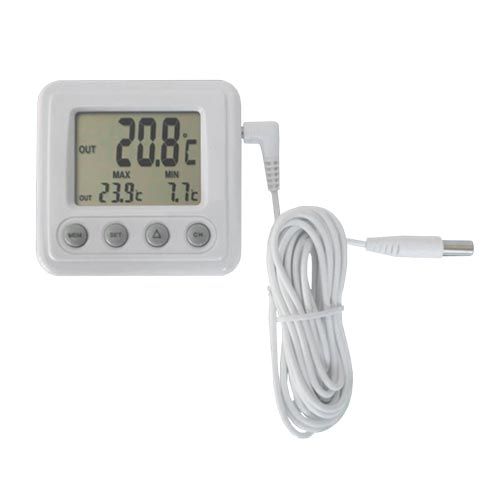 Thermomètre électronique intérieur/extérieur, ASSISTENT® - Materiel pour  Laboratoire
