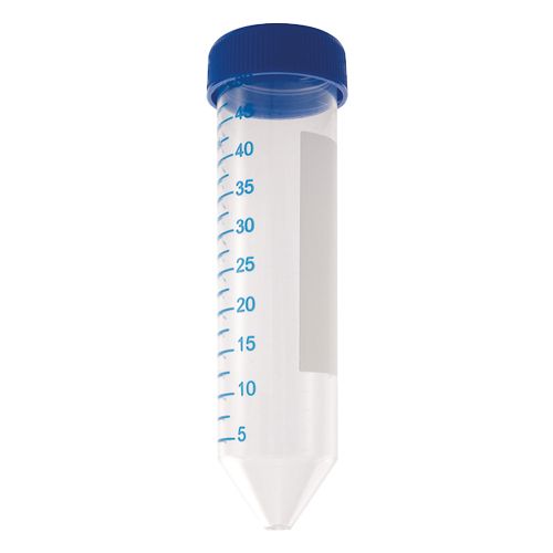 Tube à centrifuger en PP, conique, gradué, sans jupe, avec bouchon à vis, LAB-ONLINE®