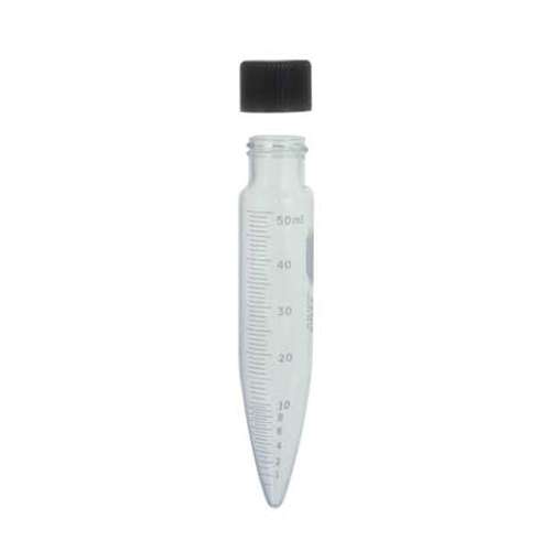 Tube à centrifuger gradué, KIMBLE® avec bouchon