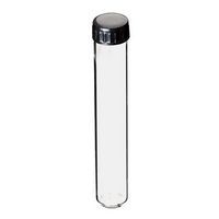 Tube à culture, fond rond, avec bouchon à vis PP et joint PTFE