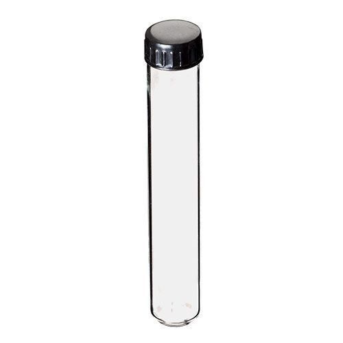 Tube à culture, fond rond, avec bouchon à vis PP et joint PTFE
