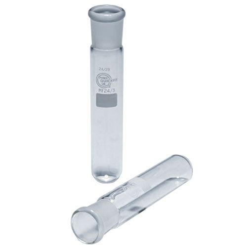 Tube à essai en verre borosilicaté PYREX® avec col rodé, sans bouchon