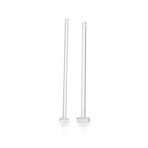 Tube de distribution de gaz en verre DURAN®, avec filtre central