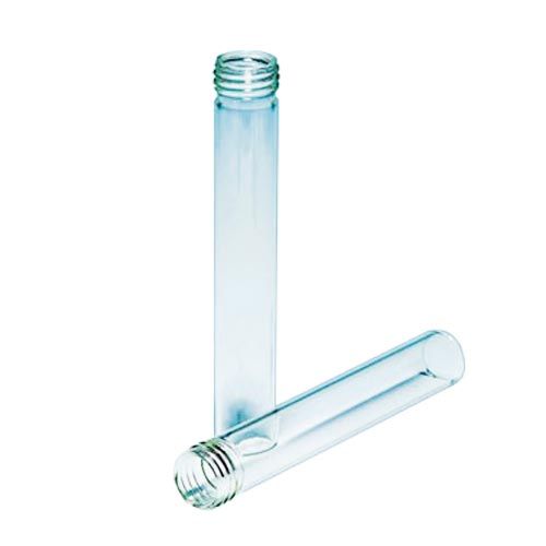 Tube de jonction en verre PYREX® sans fond, utilisé par les souffleurs de verre